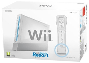 ヨーロッパで「Wii本体」と「Wiiスポーツリゾート」との同梱版が発売