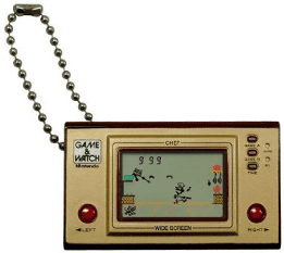 ゲーム＆ウオッチ ミニソーラー キーホルダー シェフ