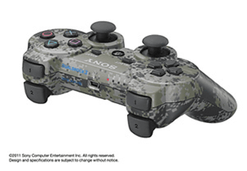 PS3のコントローラーの「デュアルショック3」の「アーバンカモフラージュ」