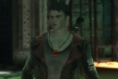 「DMC デビルメイクライ」のリアルタイム地形変化の動画